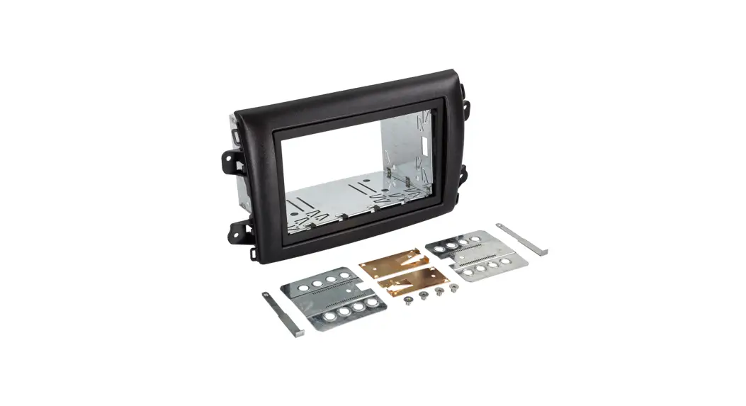 Acv 381094-39-1-1 2-din Radio Faceplate Fiat Ducato With Radio Preparation Instruction Manual