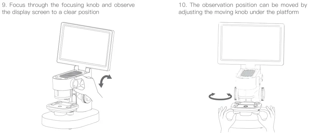 BeaverLAB DDL-MX Intelligent Microscope - Instructions for using the microscope 3