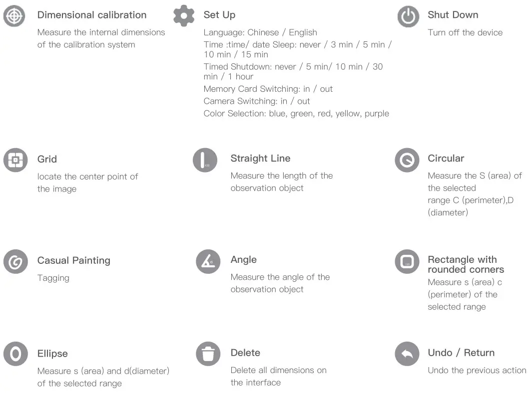 BeaverLAB DDL-MX Intelligent Microscope - Software interface function introduction 2