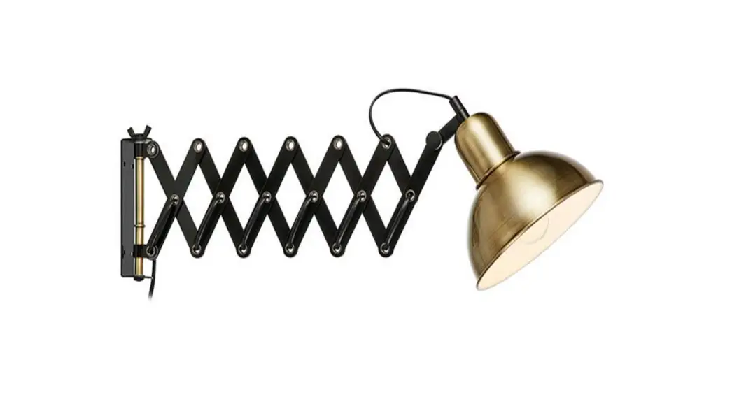 Mark Slojd Sweden 108104 Riggs Wall 1l Adjustable Wall Lamp Instruction Manual
