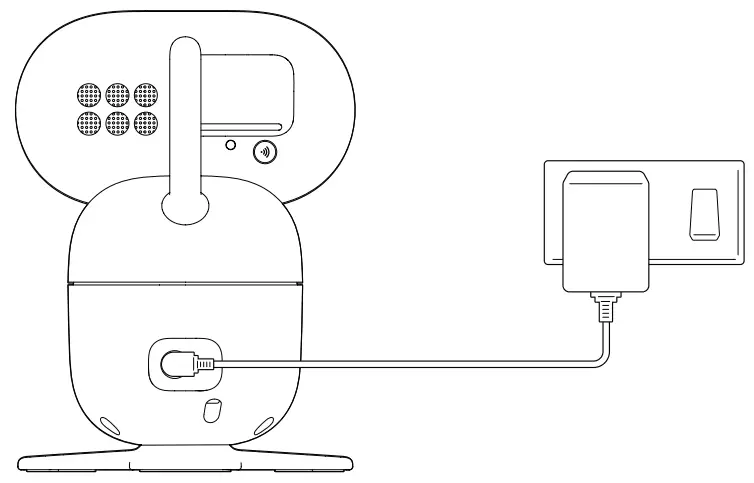 motorola PIP1610 Series 5 0 Inch HD Motorized Video Baby Monitor - fig1