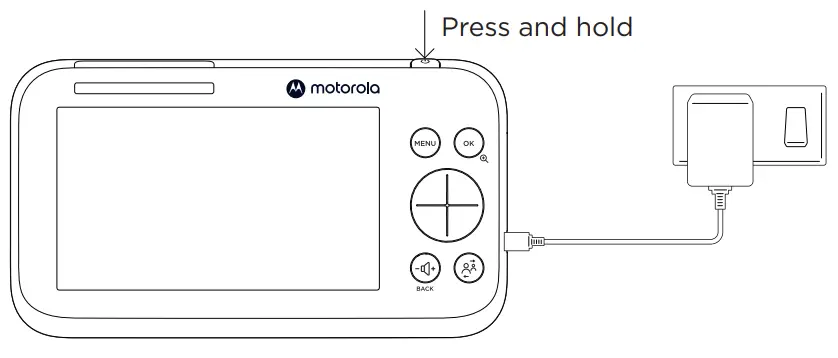motorola PIP1610 Series 5 0 Inch HD Motorized Video Baby Monitor - fig2