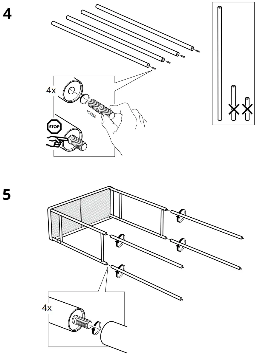 IKEA MACKAPAR Coat Rack with Shoe Storage Unit - Assembly 2
