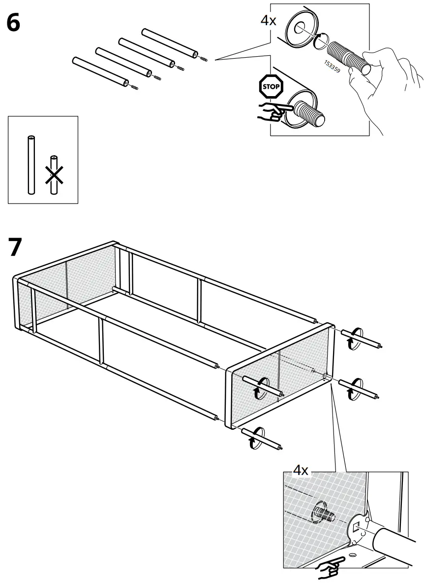 IKEA MACKAPAR Coat Rack with Shoe Storage Unit - Assembly 3