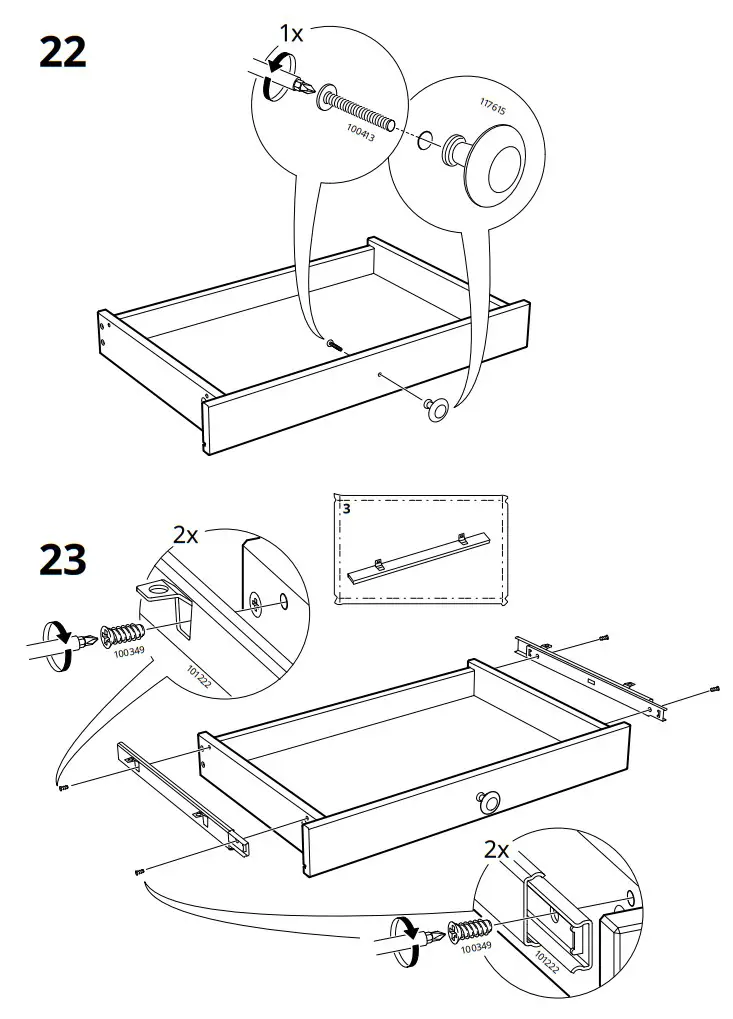 IKEA 903.632.23 HEMNES Desk with 2 Drawers - fig 14