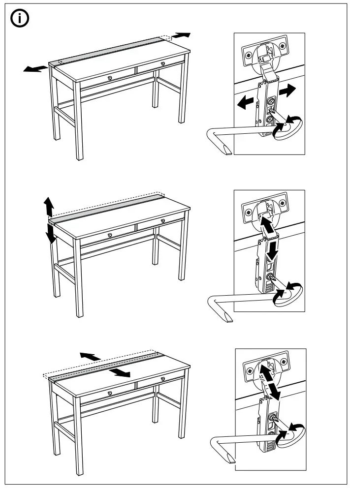 IKEA 903.632.23 HEMNES Desk with 2 Drawers - fig 21