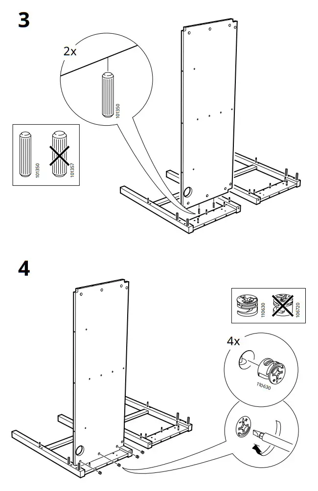 IKEA 903.632.23 HEMNES Desk with 2 Drawers - fig 4