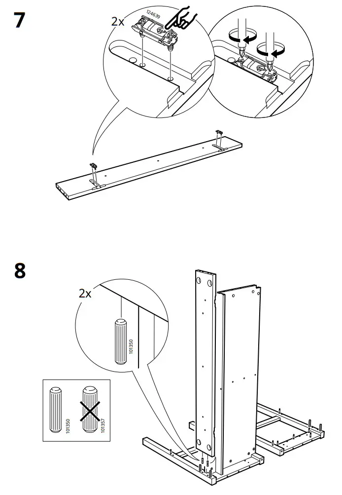 IKEA 903.632.23 HEMNES Desk with 2 Drawers - fig 5