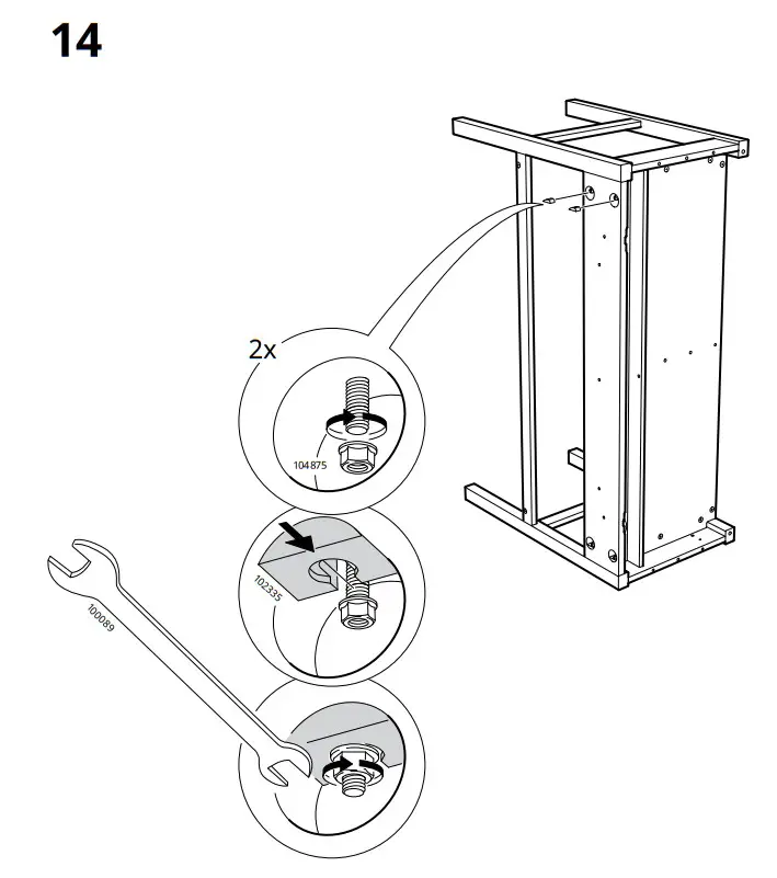 IKEA 903.632.23 HEMNES Desk with 2 Drawers - fig 8