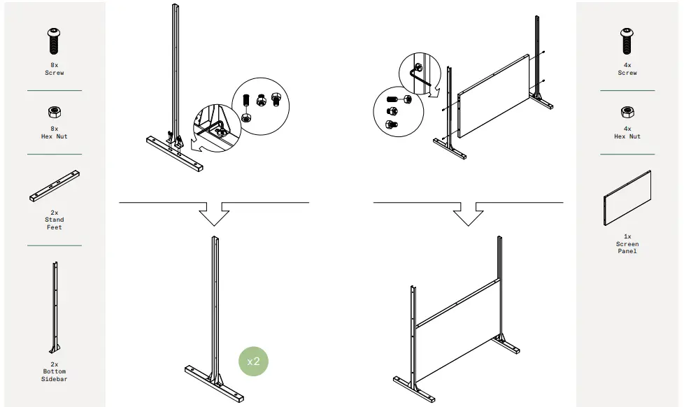 veradek-Privacy-Screen-Two-Panel-Three-Panel-Screen-Set-fig-3