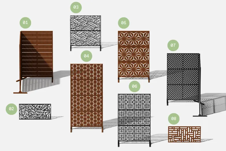 veradek-Privacy-Screen-Two-Panel-Three-Panel-Screen-Set-fig-6