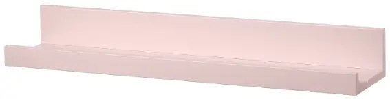 IKEA MOSSLANDA Picture Ledge Pale Pink