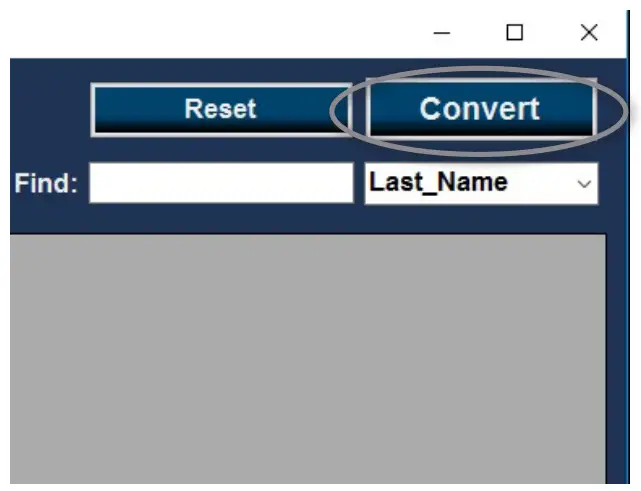 Accutome Connect Conversion - Step Four