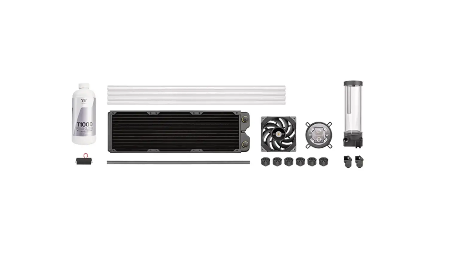 Thermaltake Pacific Tough Clm360 Ddc Hard Collapsible Tube Water Cooling Kit Instruction Manual