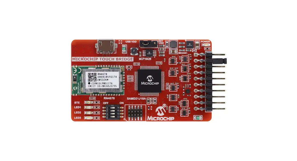Microchip Ds50003220a Touch Bridge Kit User Guide Microchip Ds50003220a Touch Bridge Kit User Guide