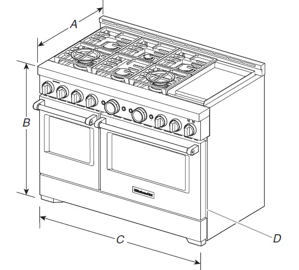 KitchenAid-KFGC500 Series-Smart-Commercial-Style-Gas-Range-08