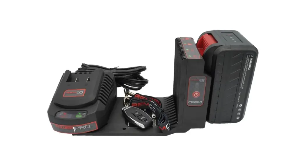 Remco Rbp2005-rs Powerpro 20v Lithium Ion Wireless Pump Power Pack Instruction Manual