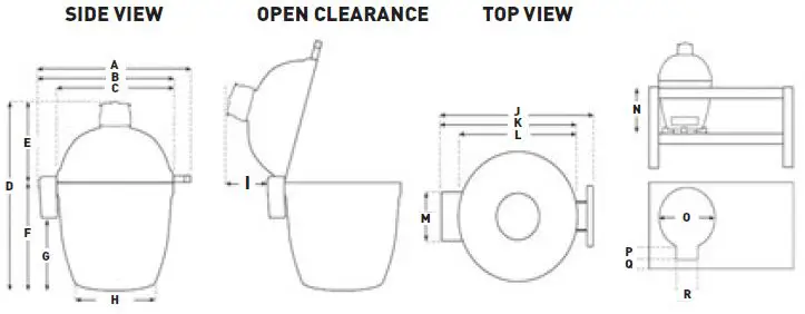 KAMADO JOE-BJ24RHC-Big-Joe-II-24-Inch-Charcoal-Grill-11