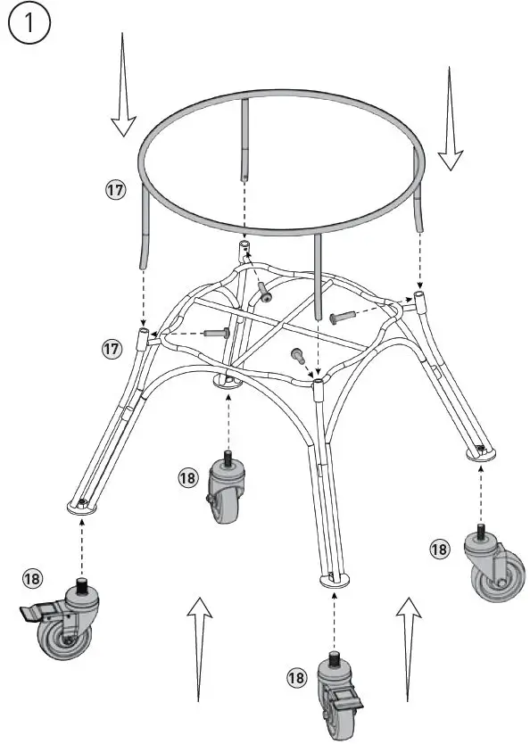KAMADO JOE-BJ24RHC-Big-Joe-II-24-Inch-Charcoal-Grill-2