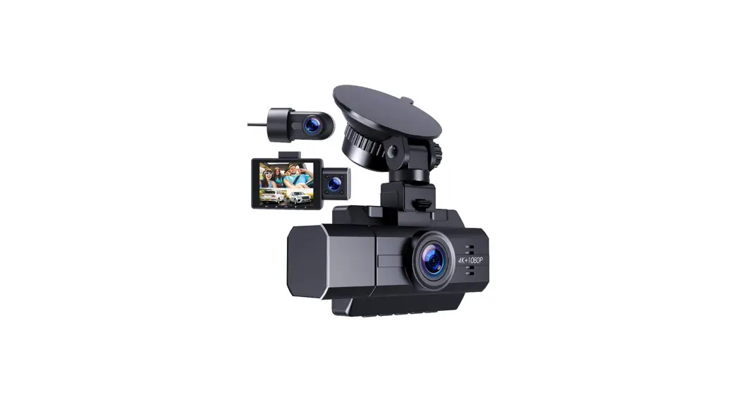 Lamtto 3 Channel Dash Cam User Manual