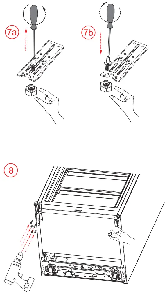 Cylinda K2255HE Refrigerator - Assemble 2