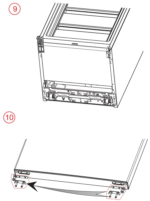 Cylinda K2255HE Refrigerator - Assemble 3