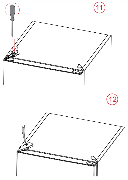 Cylinda K2255HE Refrigerator - Assemble 4