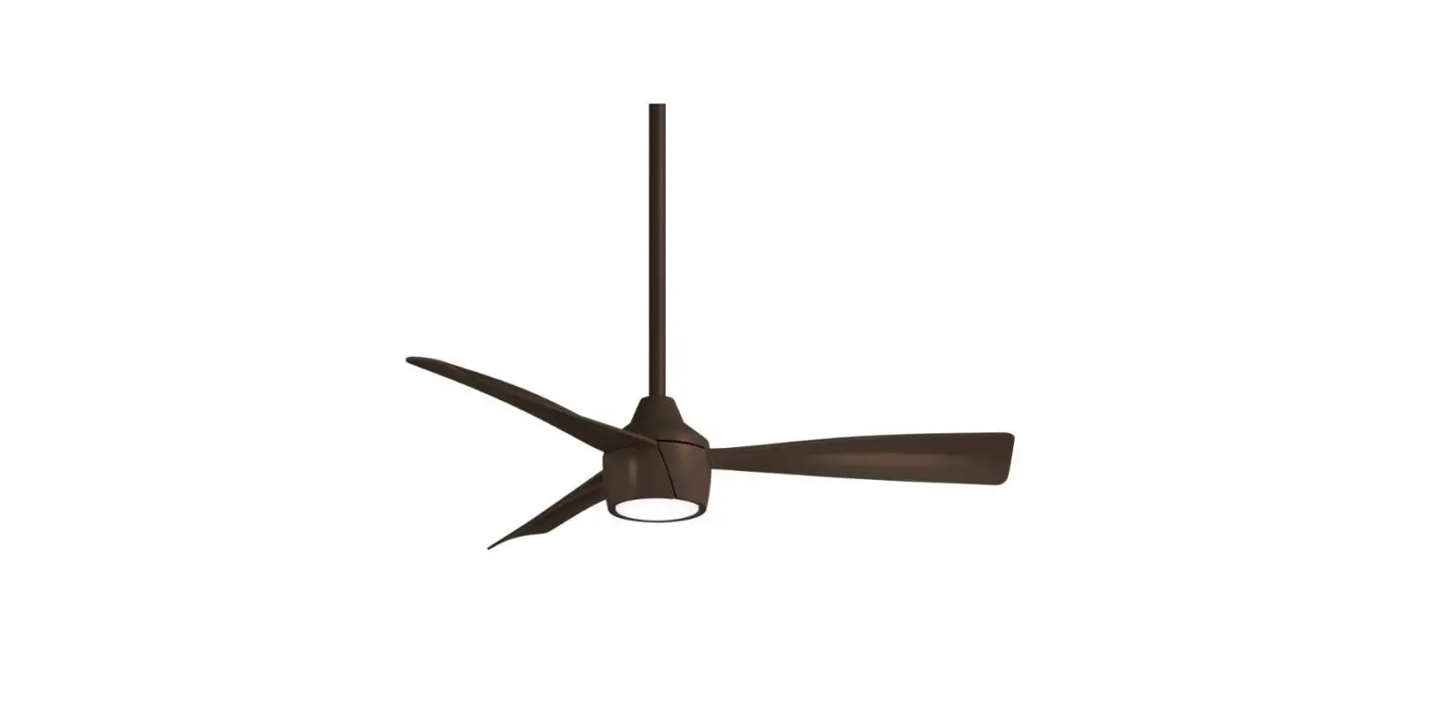 Minka Aire F625l-orb Skinnie 44-in Oil Rubbed Bronze Led Indoor Outdoor Ceiling Fan With Light Remote Instruction Manual