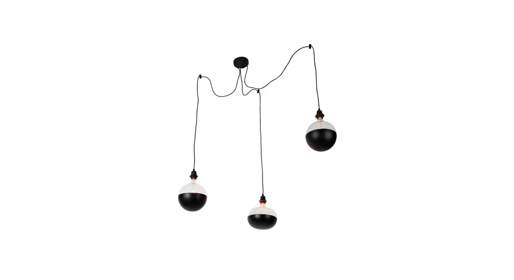 Qazqa Cava Hl Luxe Hanging Lamp Black Instruction Manual