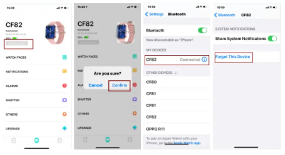 NASA BNA30179 Smart Watch - Switch1