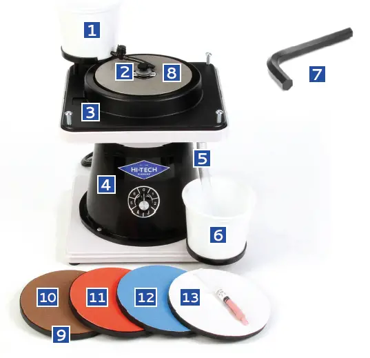 HI-TECH-20-020-All-U-Need-Lapidary-Rock-Mineral-Grinding-Polishing-Machine-FIG-3