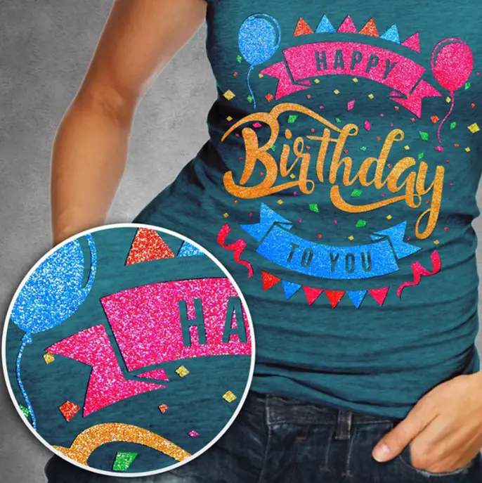 FOREVER Subli Dark Glitter Paper