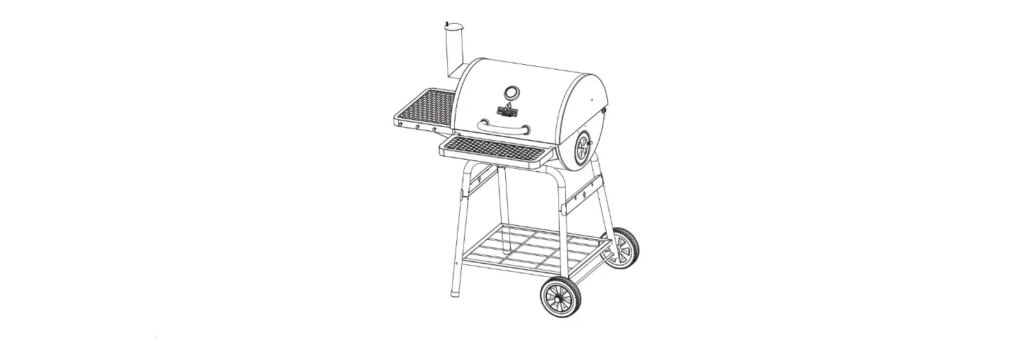 Master Forge Cbc23023l 23 Inch Charcoal Grill User Manual Master Forge Cbc23023l 23 Inch Charcoal Grill User Manual