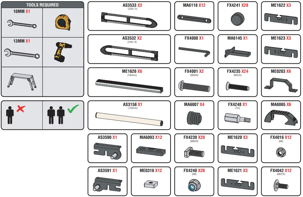 VAN-GUARD-IN8366-ULT- Rack+-Roof-Rack-fig-4