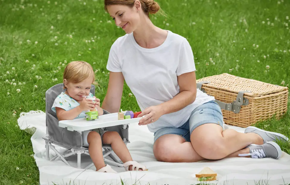 Regalo 3517 Ds 2 In 1 Portable Travel Booster Chair Instruction Manual