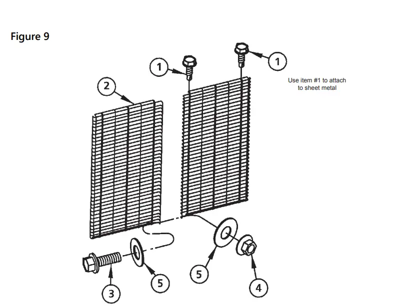 PENNBARRY BHH Breezeway Panel Fans - ASSEMBLY 3