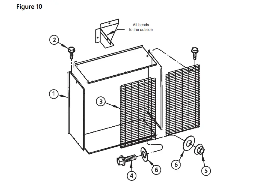 PENNBARRY BHH Breezeway Panel Fans - ASSEMBLY 4