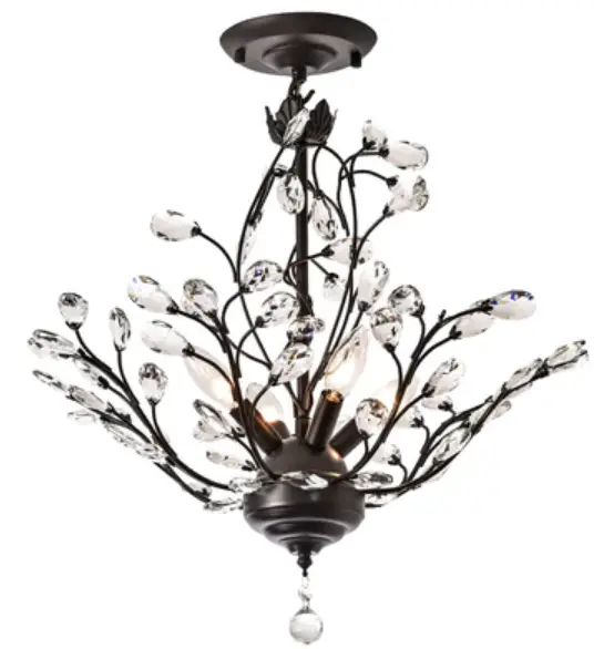 4MODERNHOME-19175-3CH 15 in-3-Light-Chrome-Flush-Mount-product