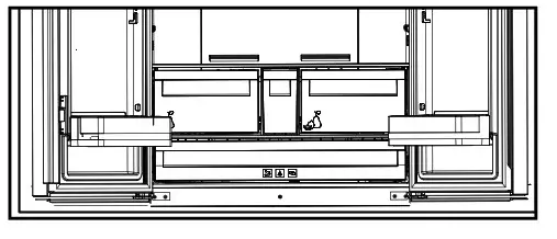 beko GN1406231XBN American Fridge - Wine cellar compartment 1.