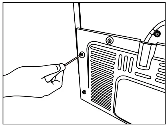 beko GN1406231XBN American Fridge - plastic wedges