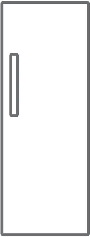 AEG AGB728E5NX 60Cm Frost Free Upright Freezer 