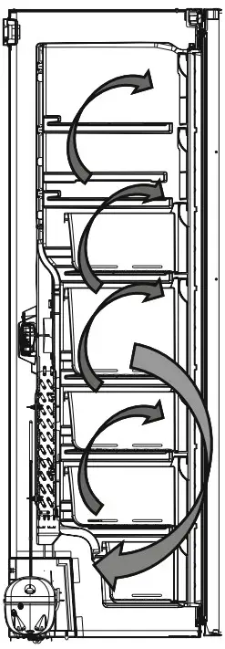 AEG AGB728E5NX 60Cm Frost Free Upright Freezer - fig 11