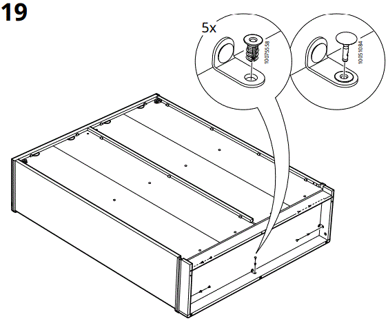IKEA AA-2352858-2-100 LANESUND Bookcase Grey Brown-FIG15