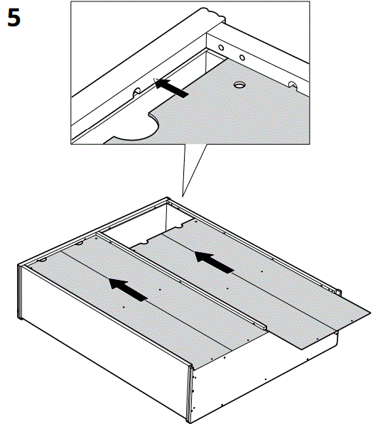 IKEA AA-2352858-2-100 LANESUND Bookcase Grey Brown-FIG7