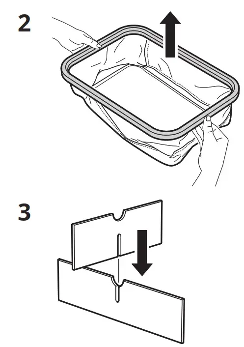 IKEA 903.481.24 RABBLA Box with Compartments - fig 1