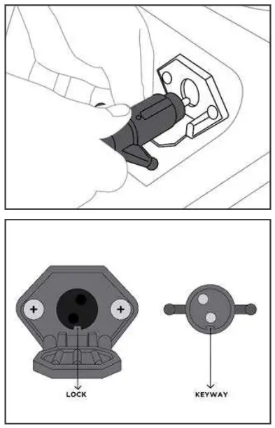 Old Town Sportsman Low Profile Battery Box - DRIVE PLUG ORIENTATION