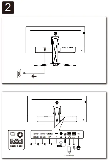 AOC AG405UXC Gaming Monitor - Fig 2