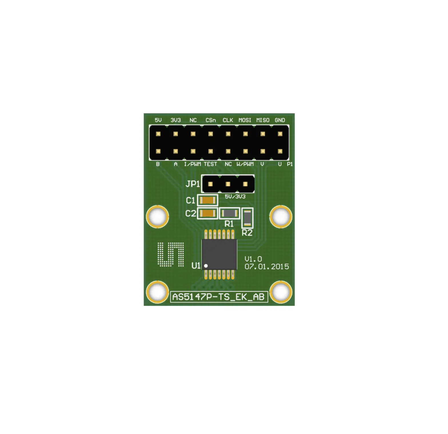 Ams As5147p Adapter Board User Manual