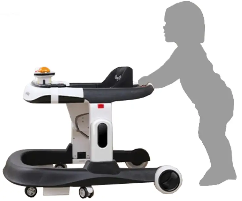 Bebe Stars Baby Walker 2in1 Robot Galaxy - PUSHER MODE1