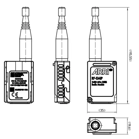 ARRI RF-EMIP Radio Modules - EMIP Radio Module